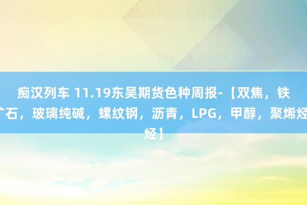 痴汉列车 11.19东吴期货色种周报-【双焦，铁矿石，玻璃纯碱，螺纹钢，沥青，LPG，甲醇，聚烯烃】