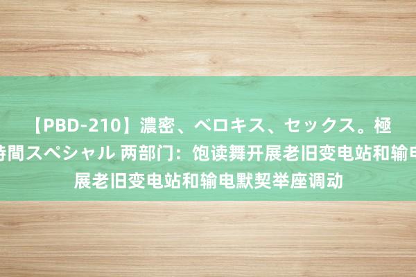 【PBD-210】濃密、ベロキス、セックス。極上接吻性交 8時間スペシャル 两部门：饱读舞开展老旧变电站和输电默契举座调动